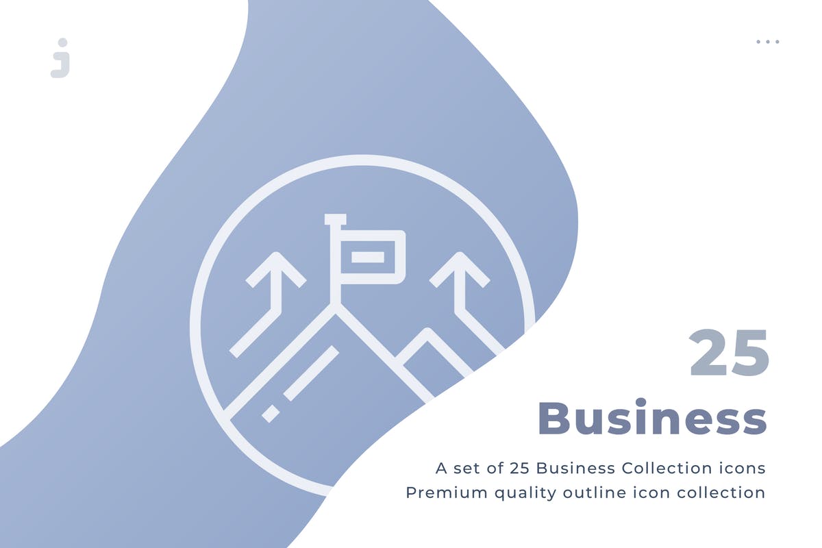 25枚商业商务主题系列图标合集 25 Business Collection icon set插图