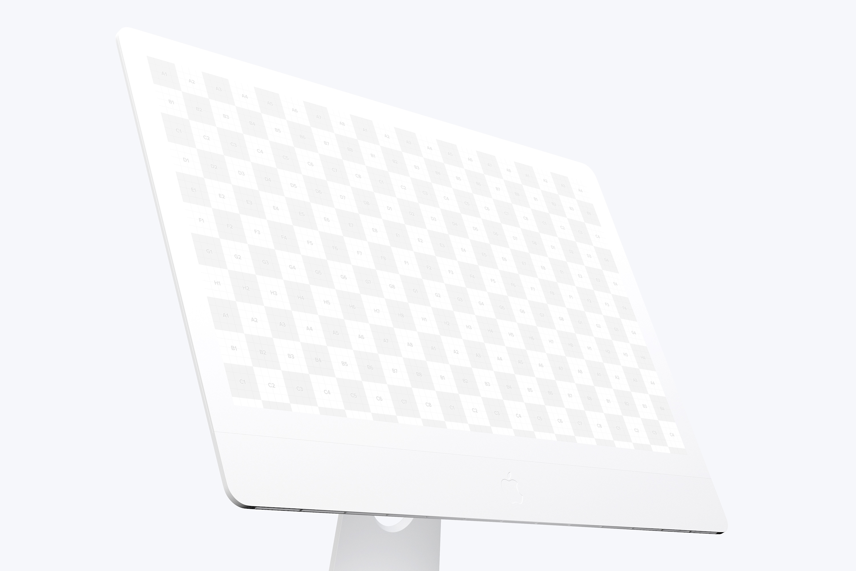 27寸iMac一体机Web设计预览黏土样机模板 Clay iMac 27” Mockup, Display Close Up插图1 27寸iMac一体机Web设计预览黏土样机模板 Clay iMac 27” Mockup, Display Close Up插图1