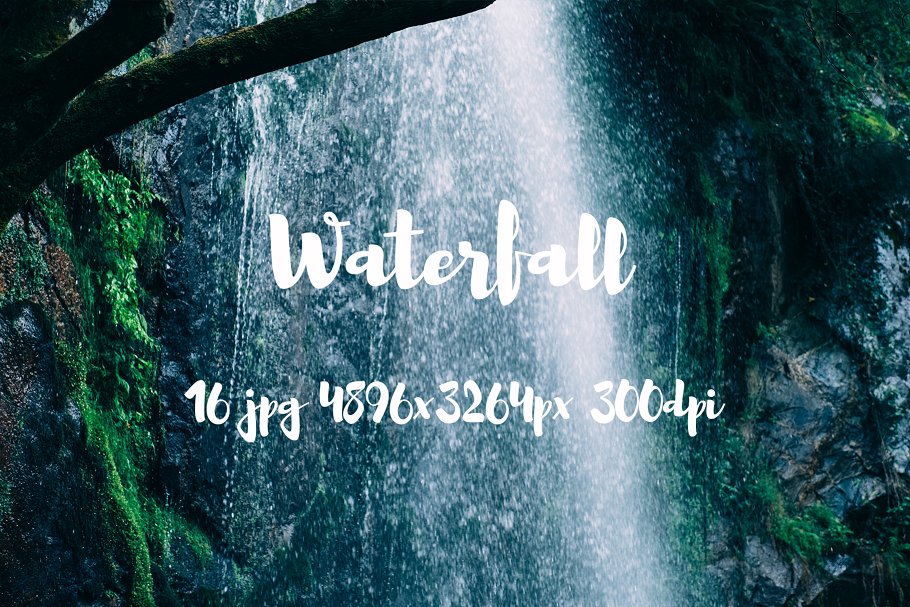 瀑布飞泻高清照片素材 Waterfall photo pack插图(7)