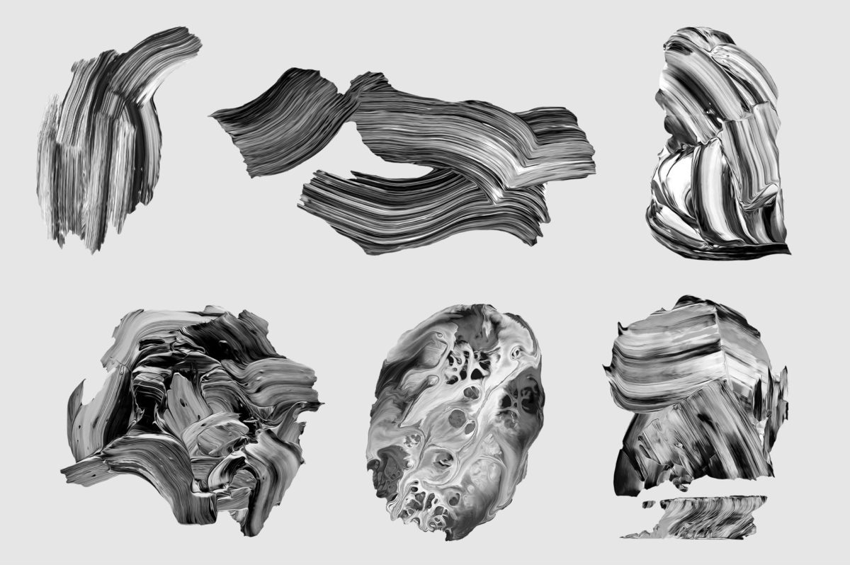 创意抽象纹理系列：抽象液态画工具包（纹理、模板、笔刷&教材）Abstract Paint Toolbox [3.12GB]插图15