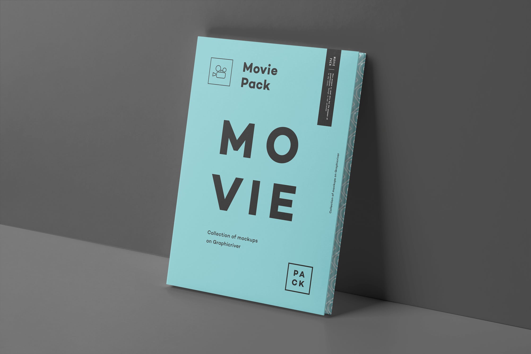 电影DVD包装盒外观设计样机3 Movie Pack Mock-up 3插图(13)