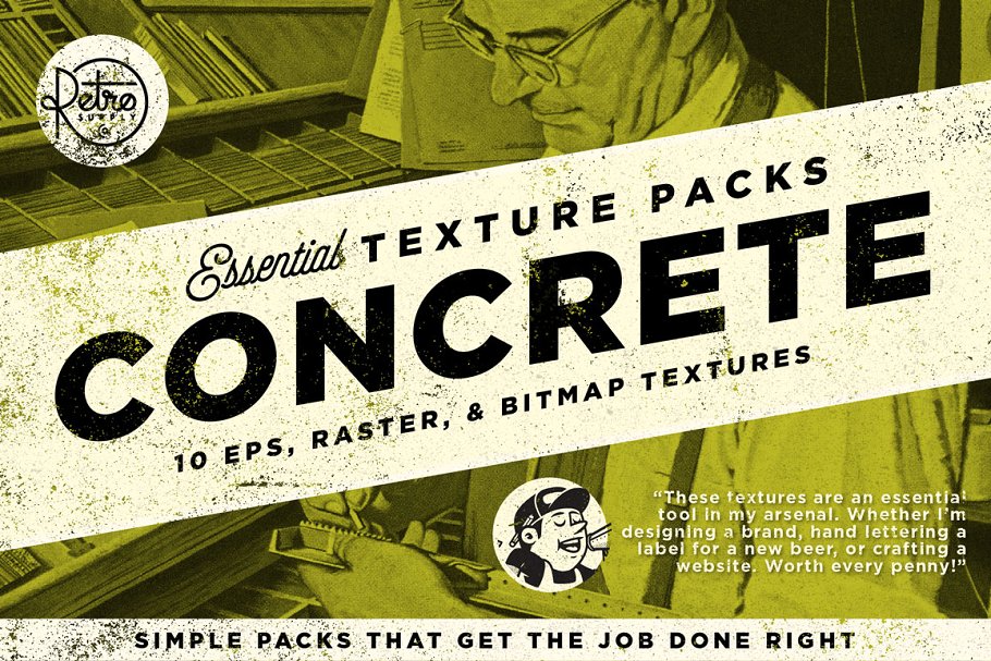 混凝土基本纹理素材包 The Concrete Essential Texture Pack插图