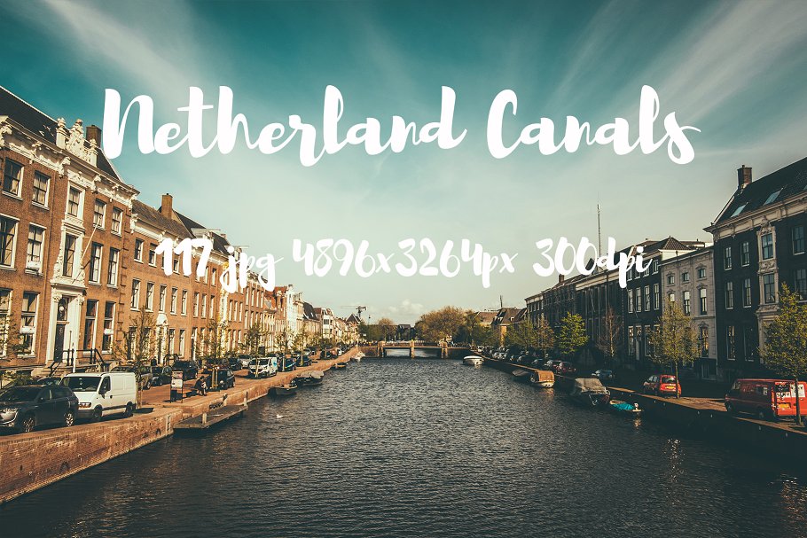 荷兰运河景色照片素材 Netherlands canals photo pack插图10