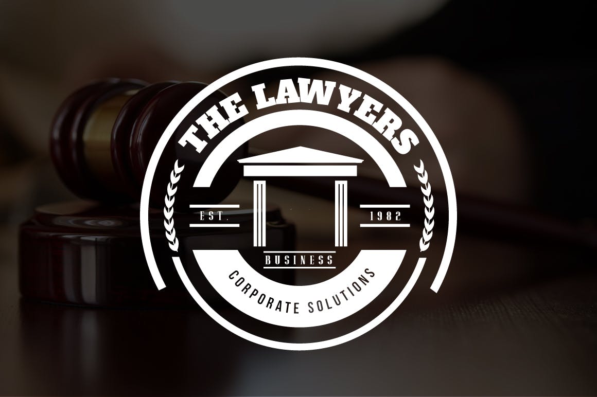 12个律师事务所和法律服务品牌Logo设计模板插图(1)
