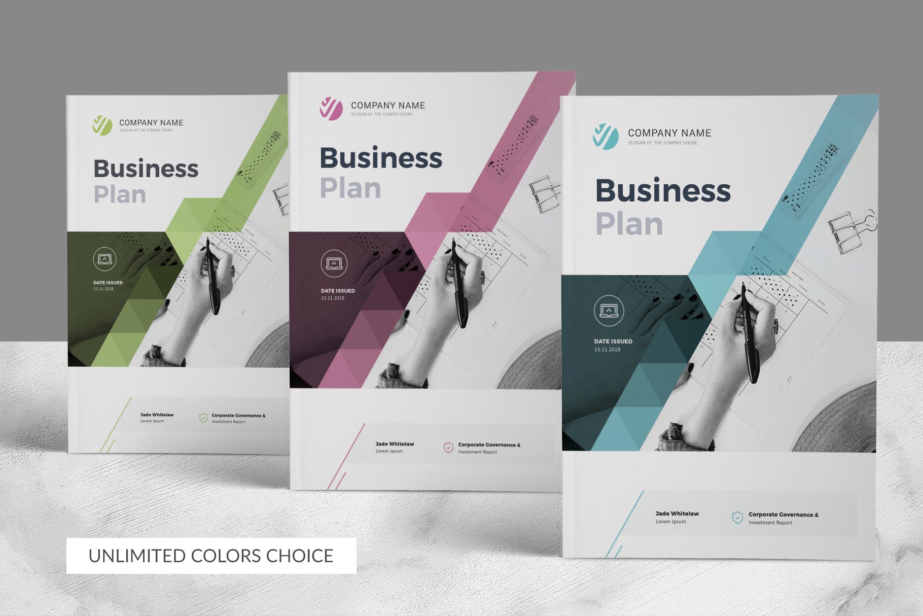 商业计划书/商业规划书设计模板 Business Plan插图(3)