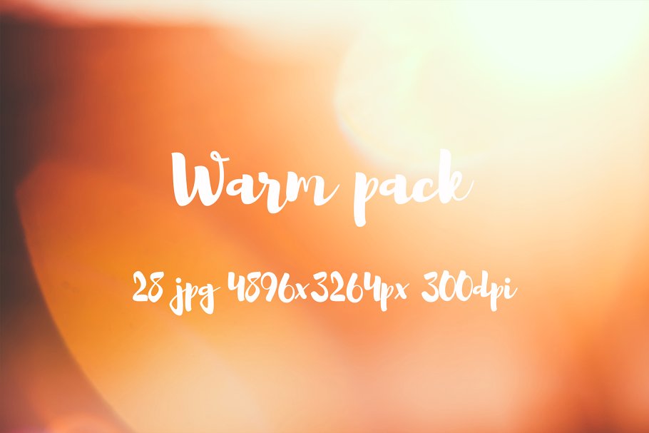 高质量温暖阳光色背景素材 Warm backgrounds pack插图13