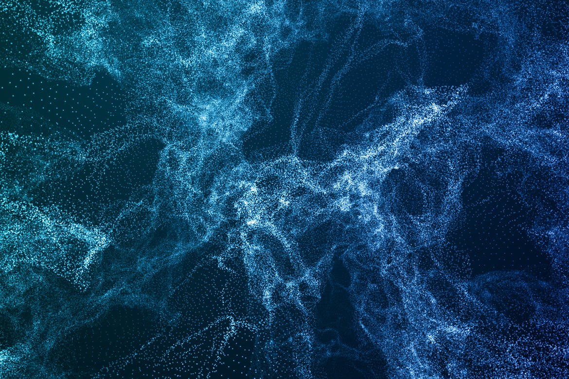 太空科幻抽象闪光粒子背景图片素材 Glitter Particles Background插图(9)