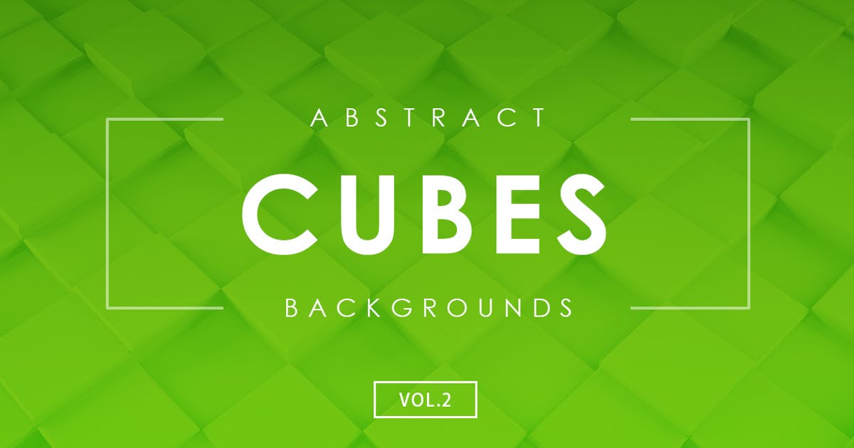 高清立方体抽象背景素材v2 Cubes Abstract Backgrounds Vol.2插图