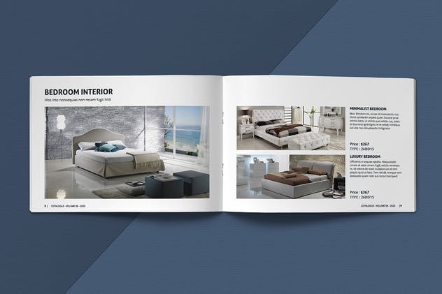 A5尺寸产品目录产品手册设计模板素材 A5 Modern Catalogue Template插图(5)