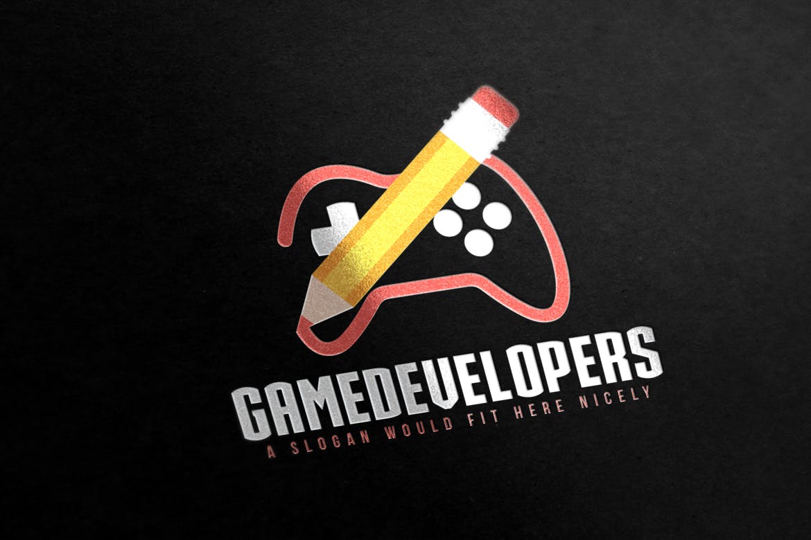 游戏开发公司Logo设计模板 Gamedevelopers插图(1)