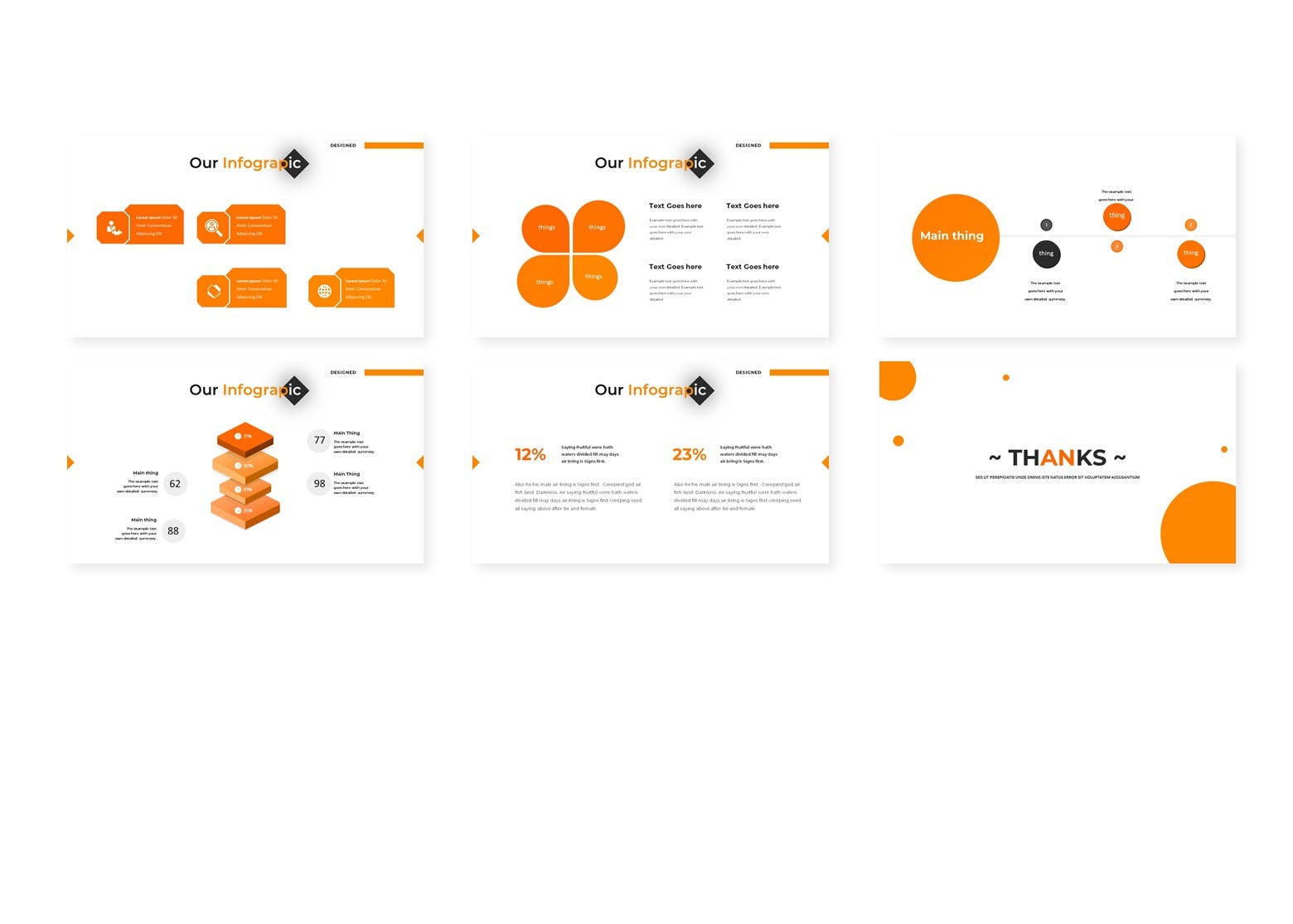 蛋糕烘焙美食主题PPT幻灯片模板素材 Cakes – Powerpoint Template插图(3)