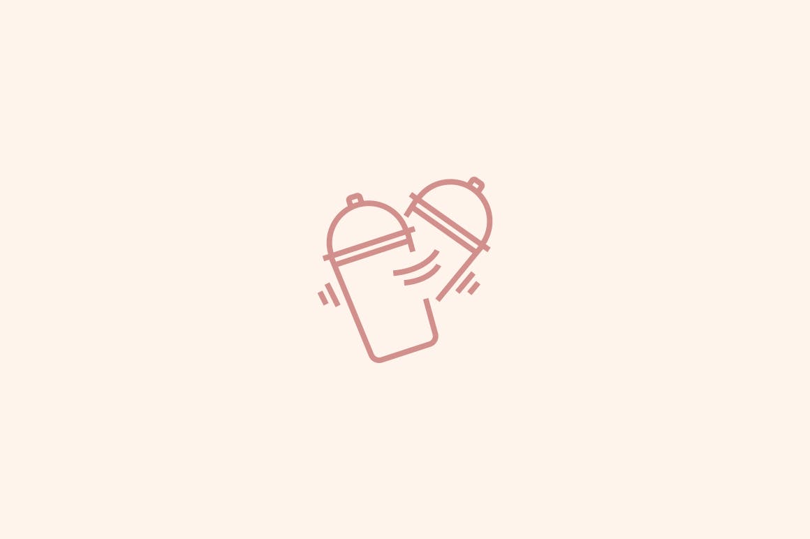 15枚泡茶主题矢量图标素材 15 Bubble Tea Icons插图(4)