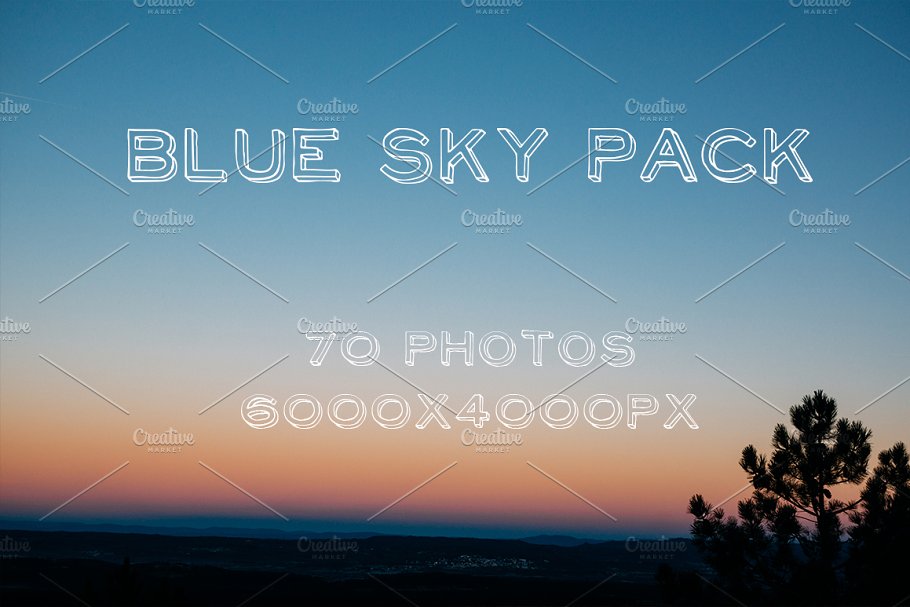 高清蓝天景观照片合集 Blue Sky Photo Pack插图(1)