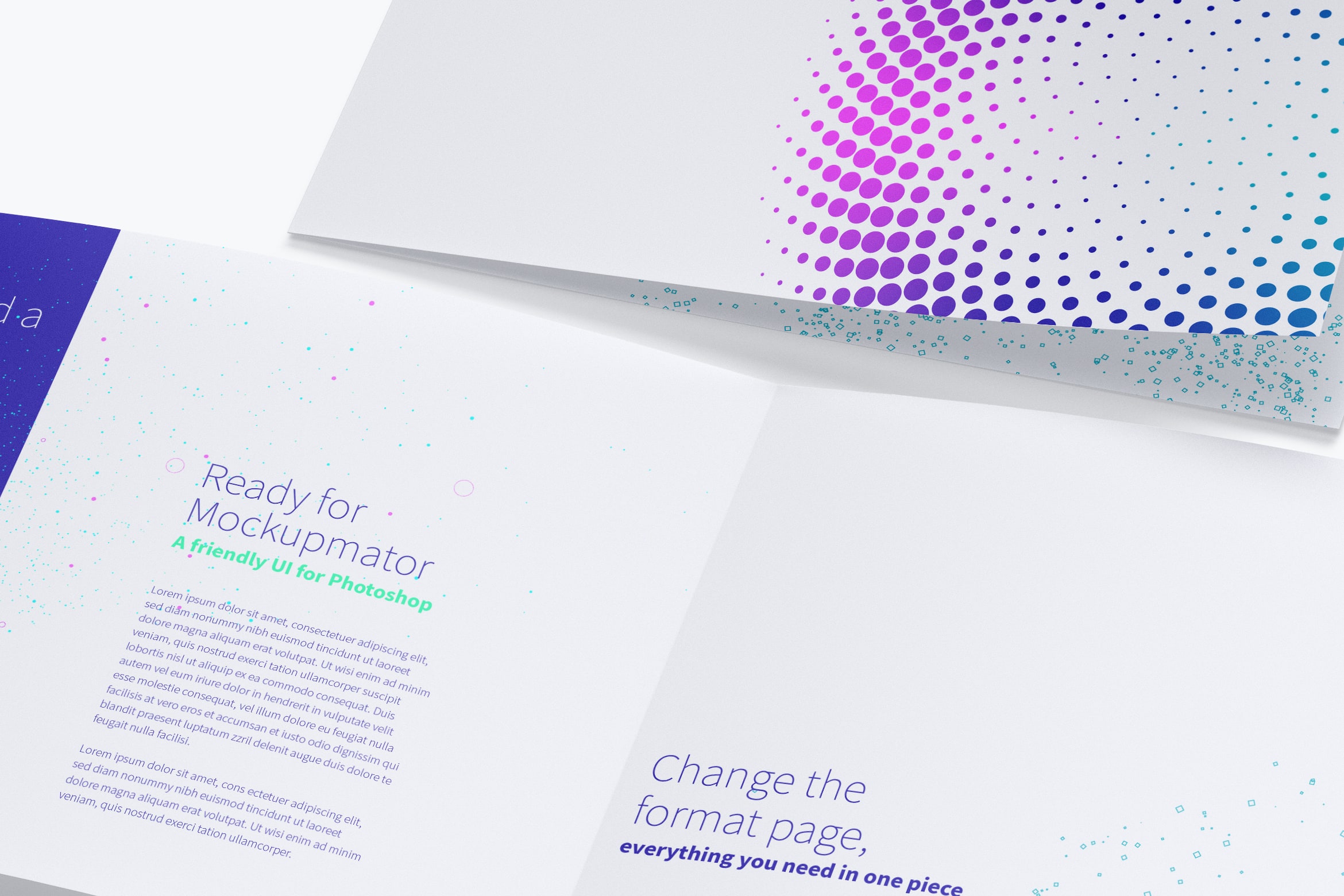 A4纸尺寸折页传单小册子设计样机04 A4 Landscape Bi Fold Brochure Mockup 04插图2 A4纸尺寸折页传单小册子设计样机04 A4 Landscape Bi Fold Brochure Mockup 04插图2