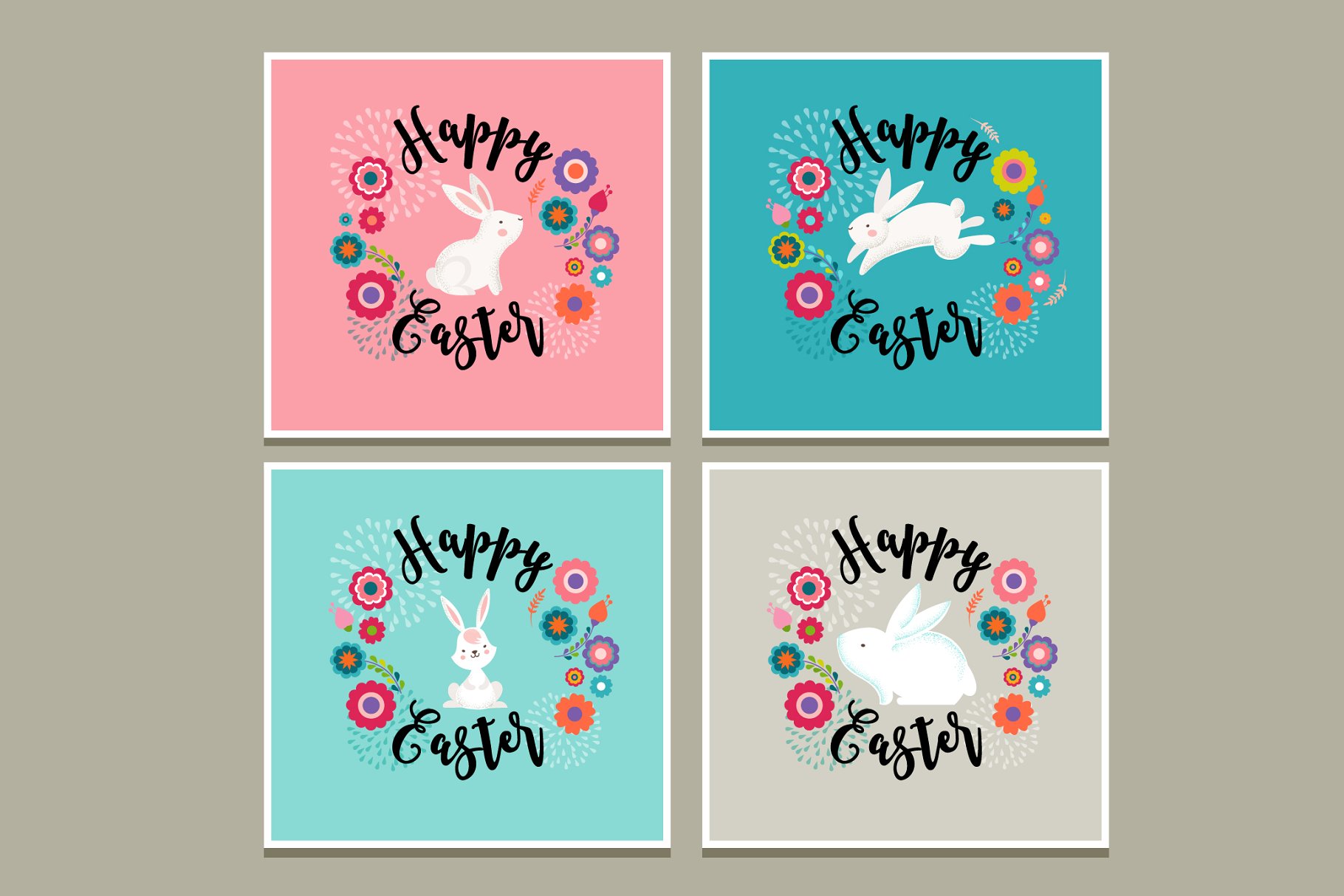 复活节节日元素插画素材 Easter – a huge collection插图5