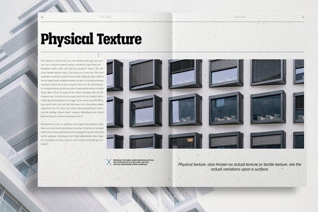 杂志排版设计模板 Textures Magazine插图(4)