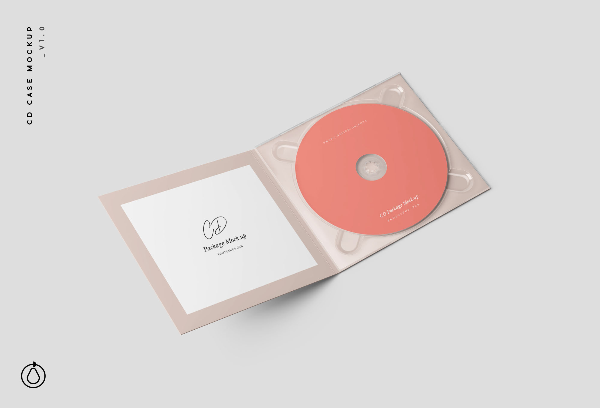 CD/DVD光盘盒设计效果图样机 7 CD Case Mockups PSD插图