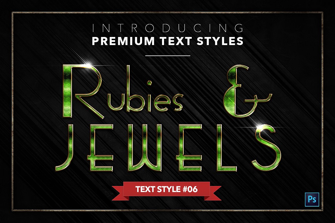 20款红宝石&珠宝文本风格的PS图层样式下载 20 RUBIES & JEWELS TEXT STYLES [psd,asl]插图6