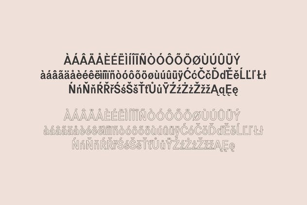 二重奏无衬线&衬线字体合集 Perkin | Duo Font Pack插图5