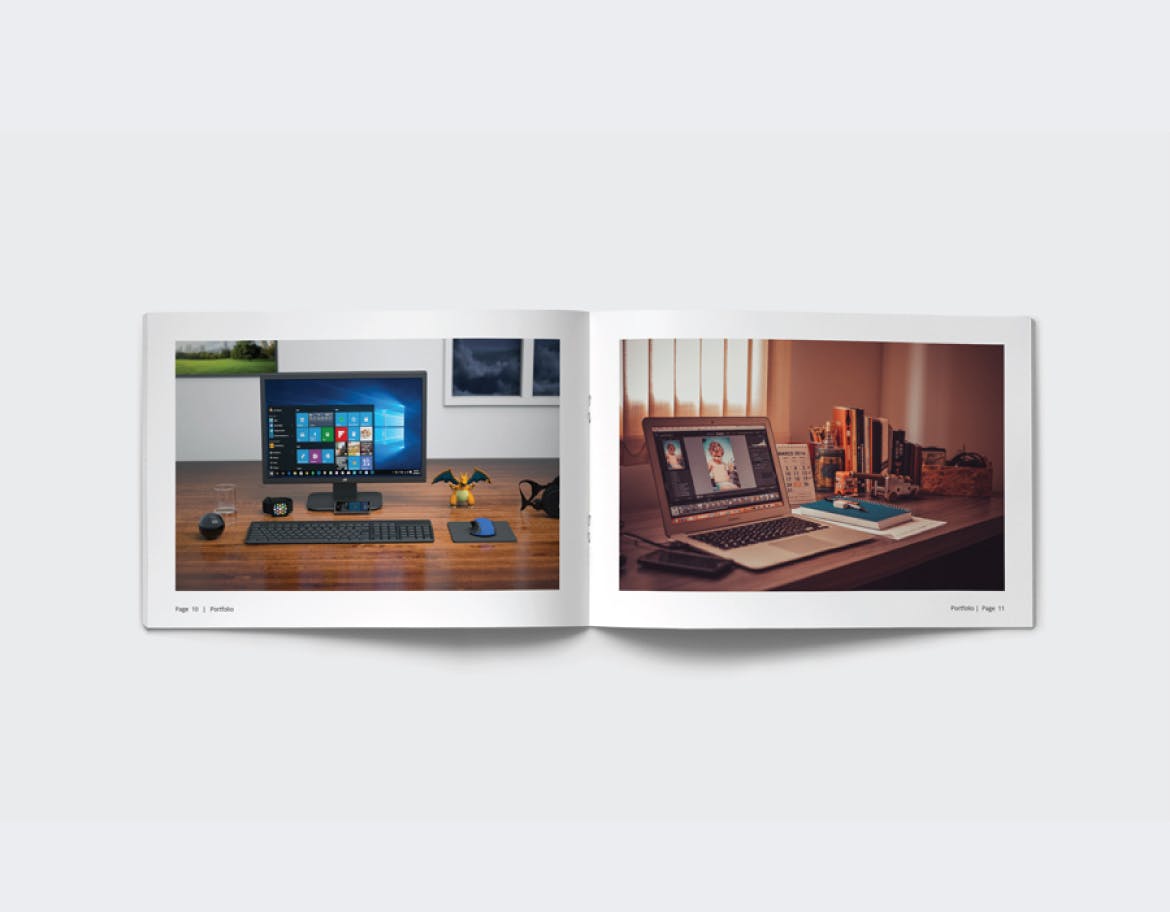 设计工作室/设计公司作品集画册设计模板 Graphic Design Portfolio插图(5)