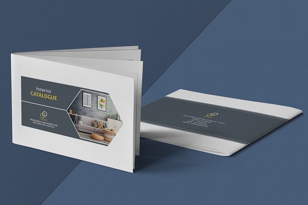 A5尺寸产品目录产品手册设计模板素材 A5 Modern Catalogue Template插图(12)
