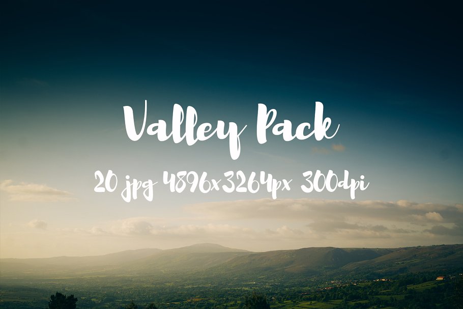 山谷风景高清照片素材 Valley Pack photo pack插图4