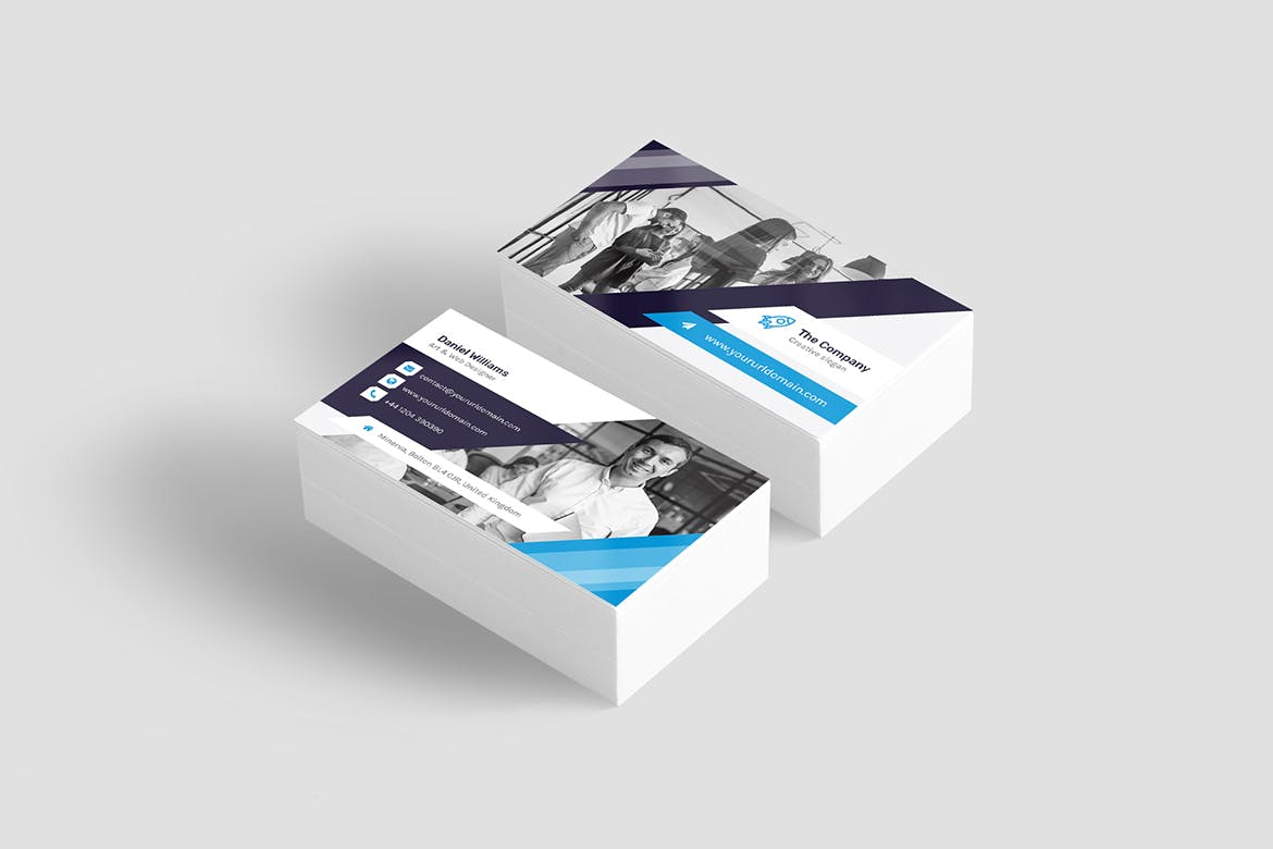 创意多用途商务名片设计模板 Business Card – Creative Multipurpose插图(1)