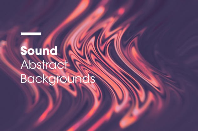 超具质感的模拟声纹抽象背景素材 Sound | Abstract Backgrounds插图(1)
