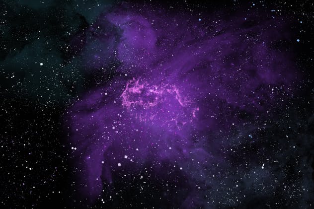 太空星云设计PS笔刷 Nebula Photoshop Brushes插图(5)