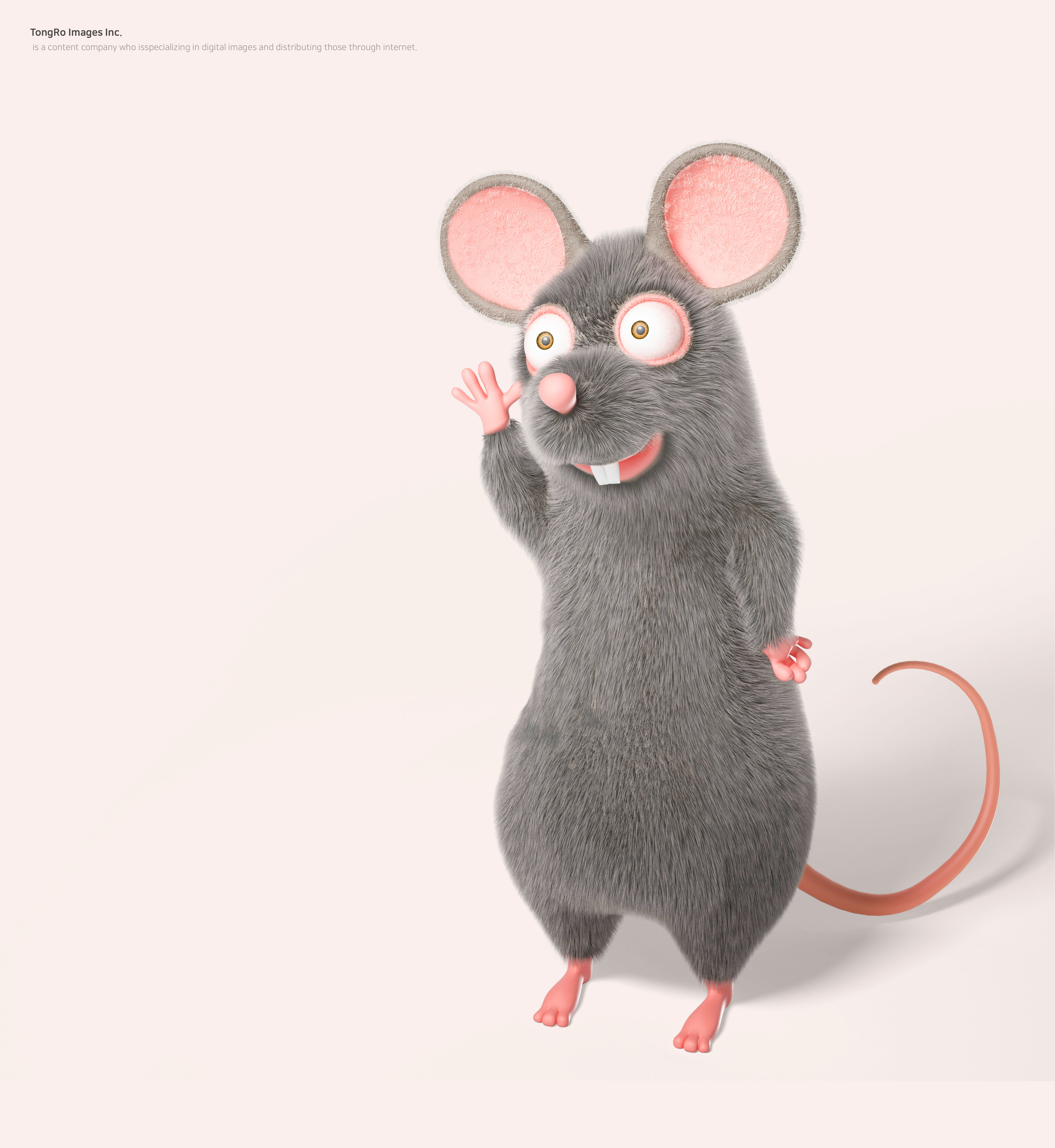 可爱的3D小老鼠psd设计素材合集插图(5)