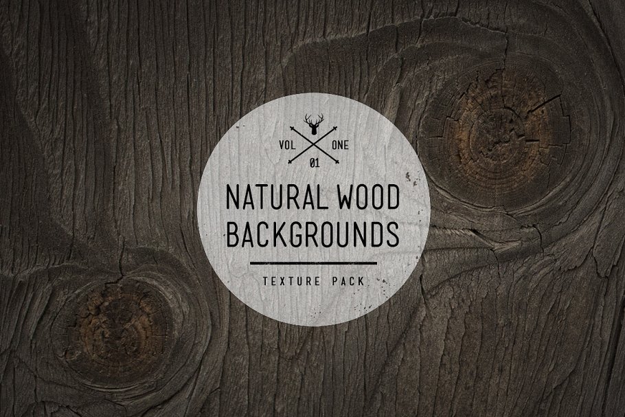 自然木材木纹图案纹理 Natural Wood Texture Pack插图3
