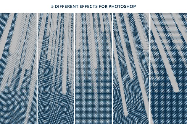 一键生成怀旧老照片效果PSD分层模板 Worn Press Photoshop Effects Kit插图(1)