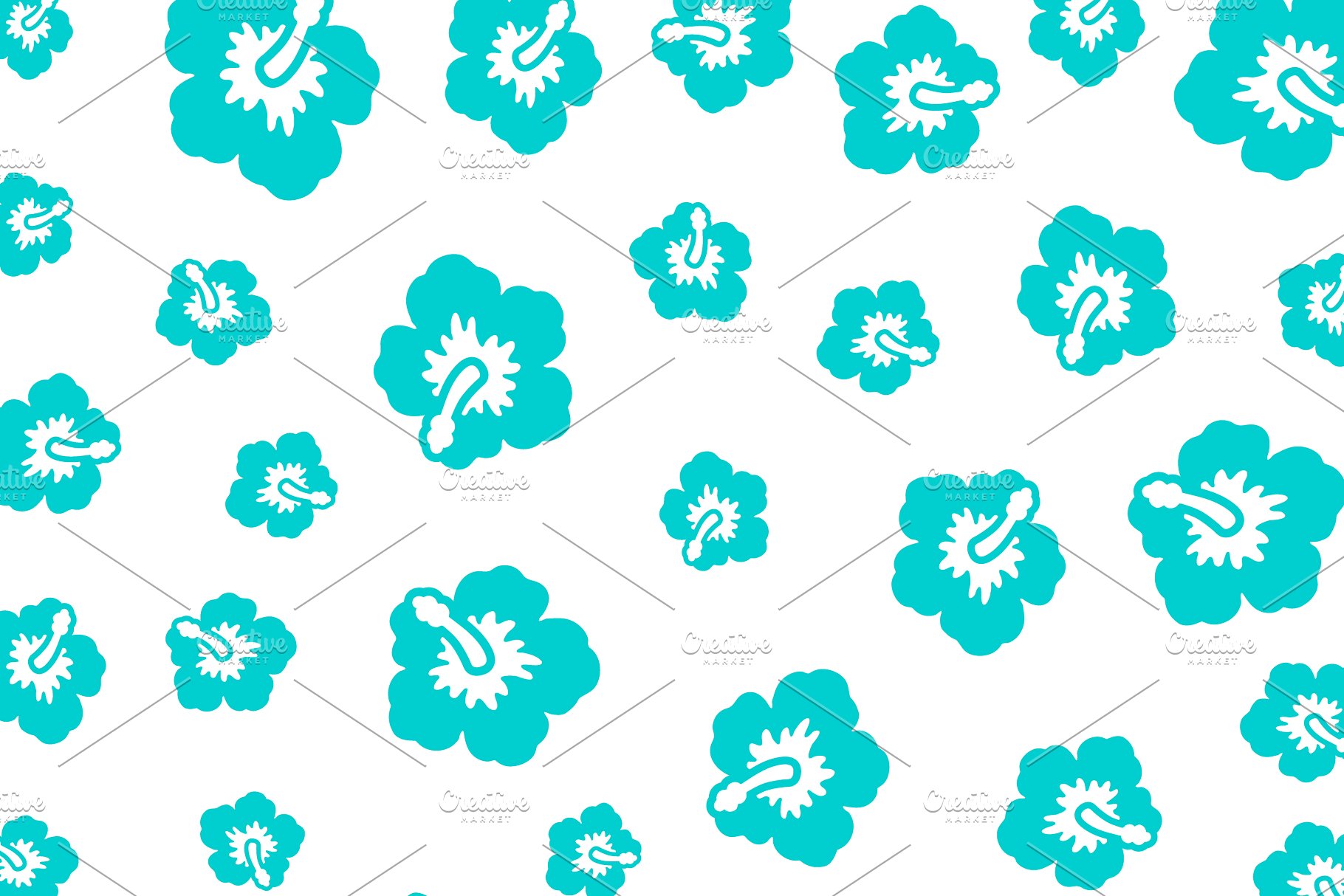 60种配色1440款花卉图案纹理 1,440 Floral Patterns in 60 Colors插图(13)