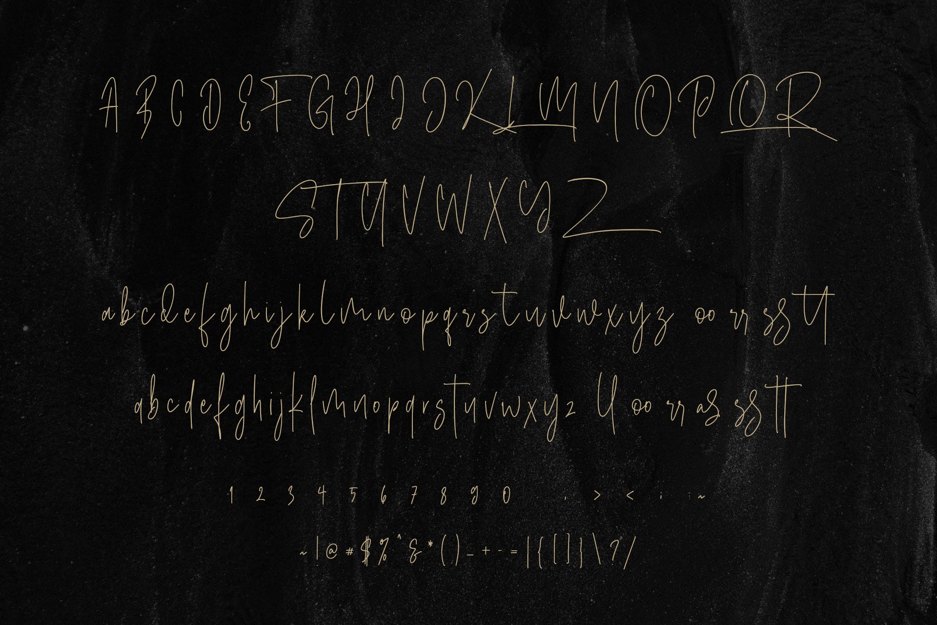 英文钢笔签名字体下载 Masstro Signature Typeface插图9