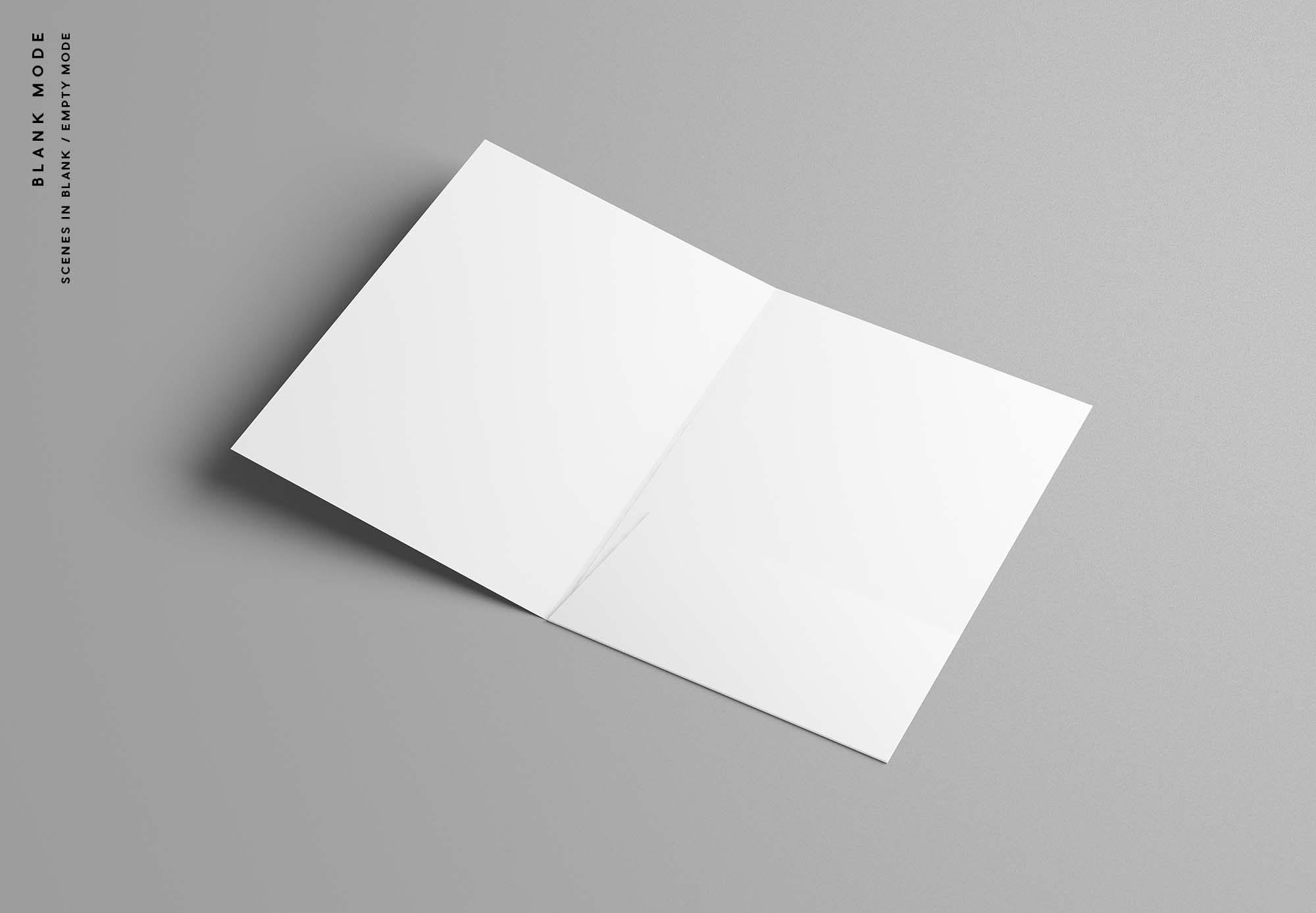 A4纸质文件夹设计样机模板 A4 Folder Mockup插图(9)