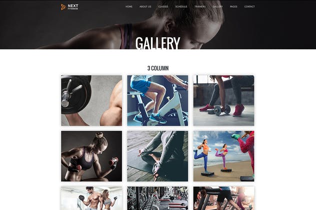 健身俱乐部官网网站设计PSD模板 Fitness Gym Body Building Club PSD Template插图(12)