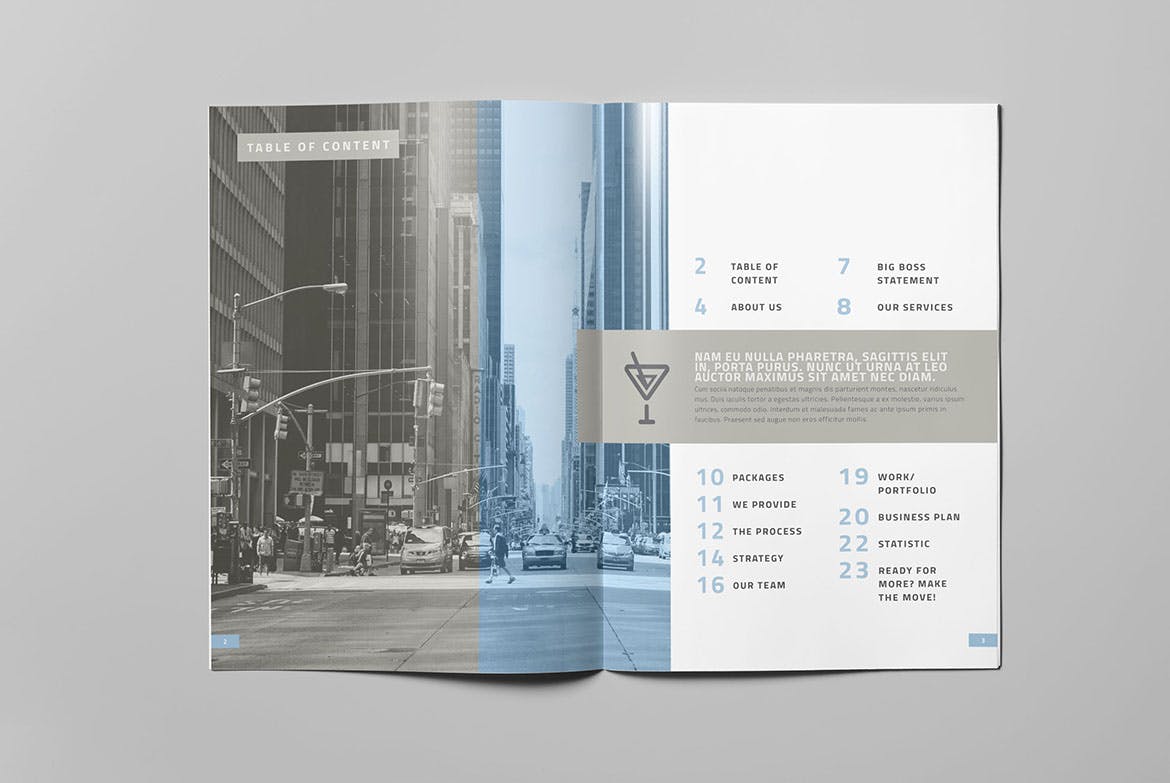 高端创意设计/广告服务公司画册设计模板v2 Corporate Brochure Vol.2插图1