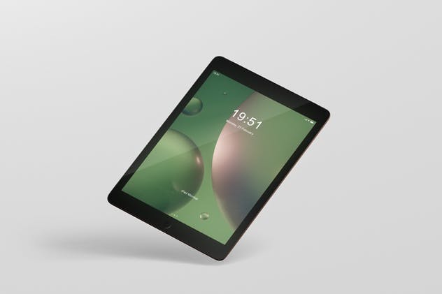iPad平板电脑屏幕设备样机 Tablet Screen Mockup插图(8)