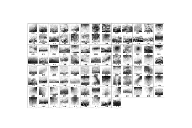 100个烟雾水雾效果PS印章画笔笔刷 100 Fog Photoshop Stamp Brushes插图(1)