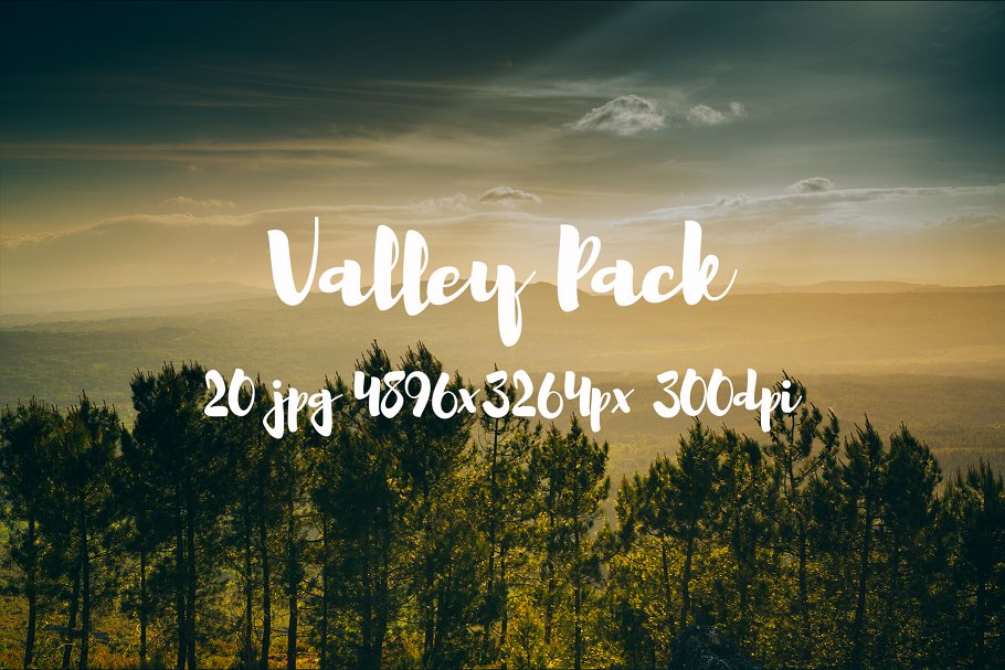 山谷风景高清照片素材 Valley Pack photo pack插图8