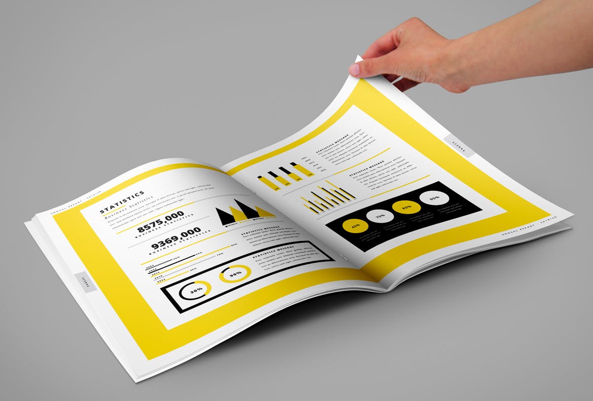 企业年度报告/市场年终报告设计模板 Annual Report插图8