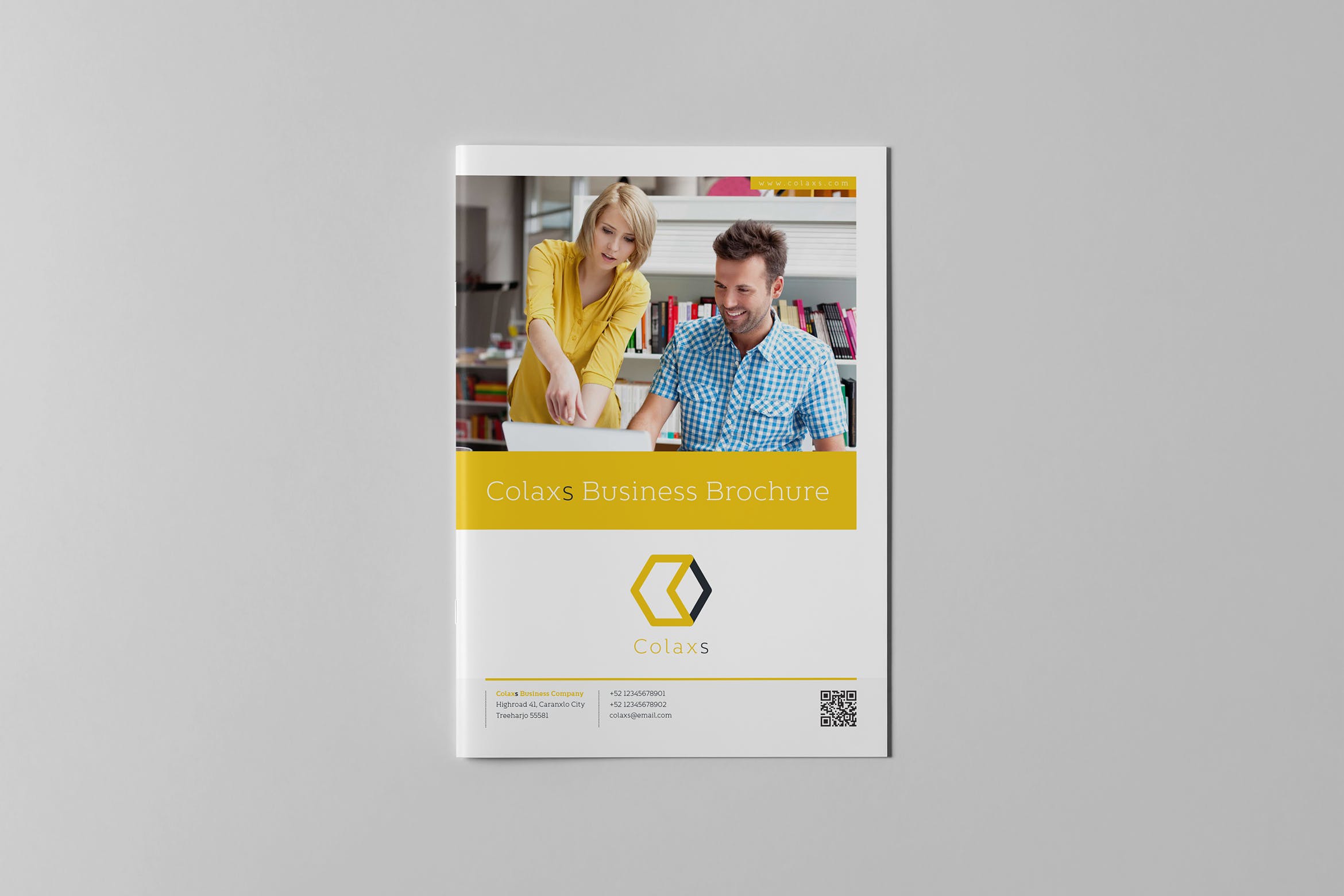 商业手册/企业品牌画册设计模板素材 Colaxs Business Brochure插图
