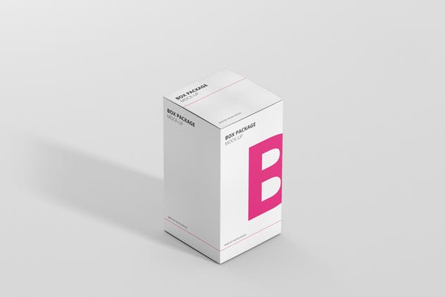 矩形礼品盒包装外观设计样机 Package Box Mock-Up – Rectangle插图(4)