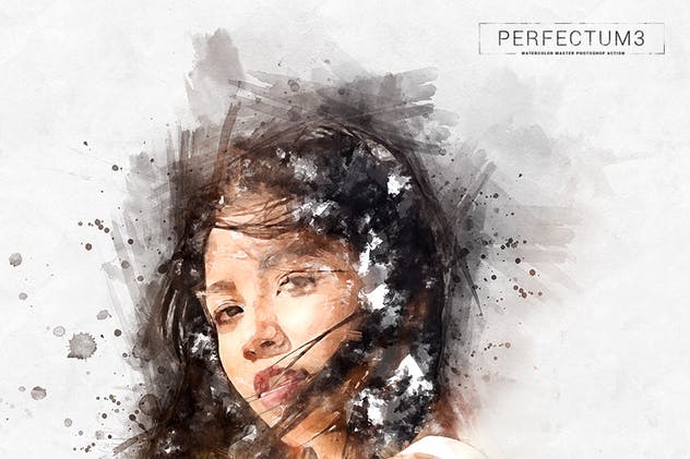 水彩插画大师PS动作 Perfectum 3 – Watercolor Master Photoshop Action插图(15)