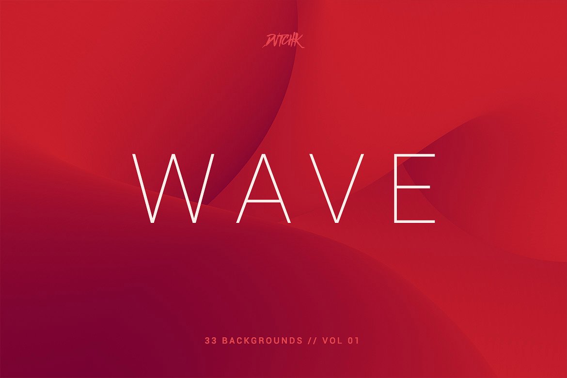 平滑渐变波纹背景v1 Wave | Smooth Backgrounds | Vol. 01插图(1)