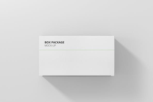 高品质宽矩形包装盒外观设计样机 Package Box Mock-Up – Wide Rectangle插图6