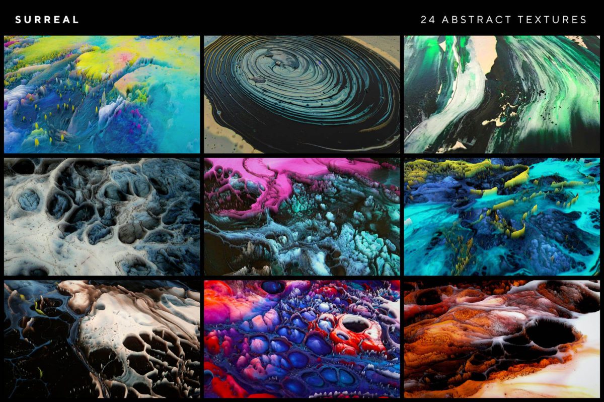 创意抽象纹理系列：超现实主义抽象纹理合集 Surreal, Vol. 1插图5