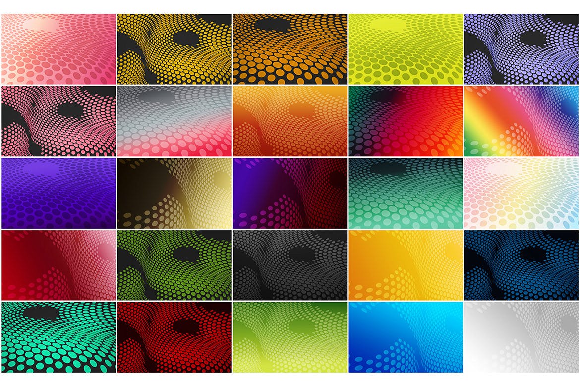 超高清分辨率抽象纳米图形背景素材 Nano Abstract Backgrounds插图(1)