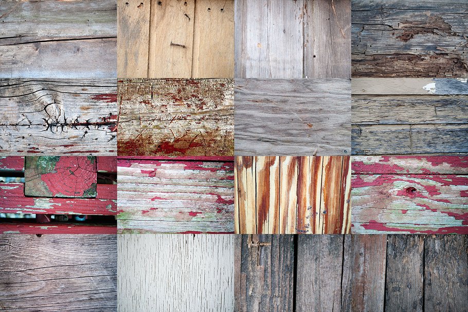 谷仓和农舍木材图案纹理 Barn & Farmhouse Wood Textures插图4