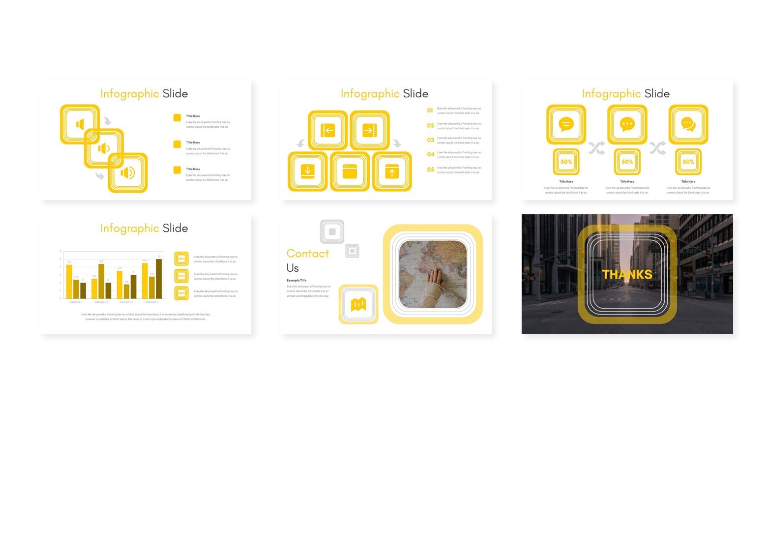 公司业务推广谷歌幻灯片设计模板 PORORO – Google Slides Template插图3